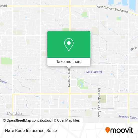 Nate Bude Insurance map