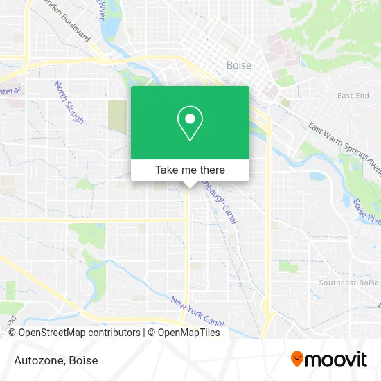 Autozone map