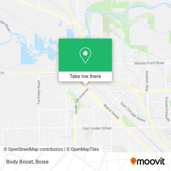 Body Boost map