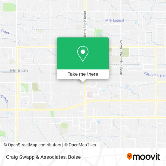 Craig Swapp & Associates map