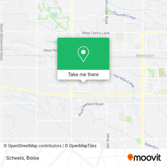 Scheels map