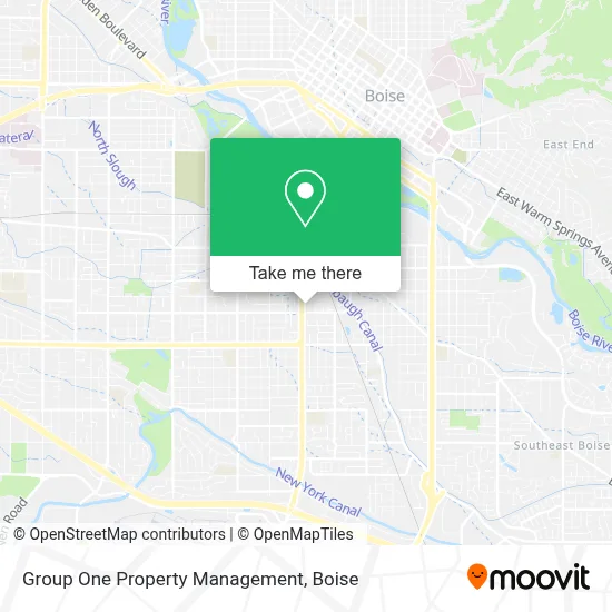 Group One Property Management map