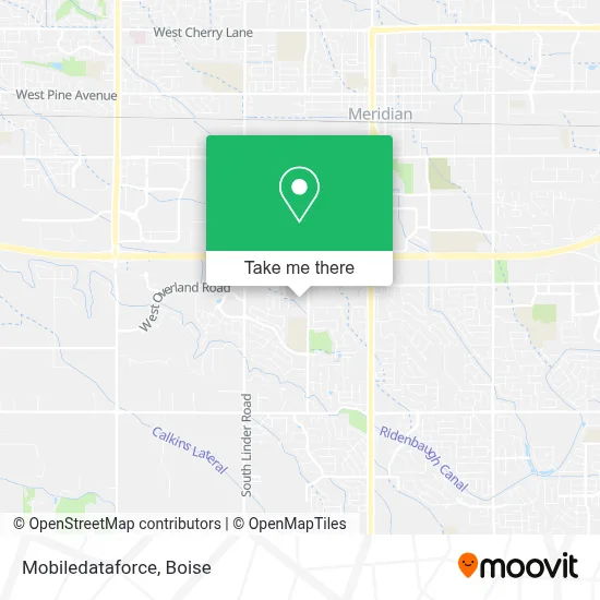 Mobiledataforce map