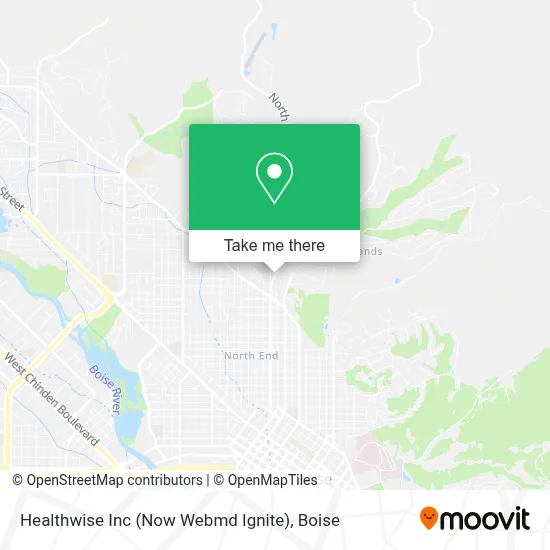 Healthwise Inc (Now Webmd Ignite) map