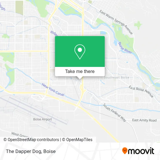 The Dapper Dog map