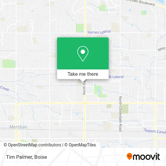 Tim Palmer map