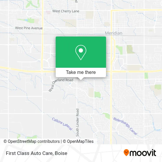 First Class Auto Care map