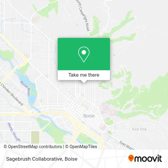 Sagebrush Collaborative map
