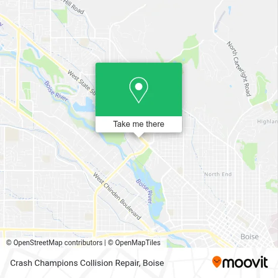 Crash Champions Collision Repair map