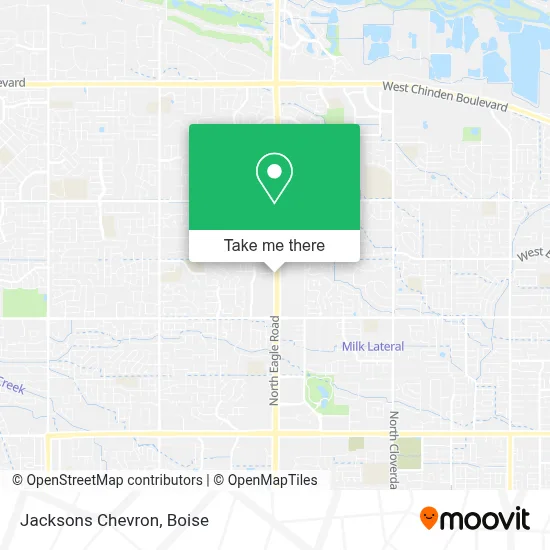 Jacksons Chevron map