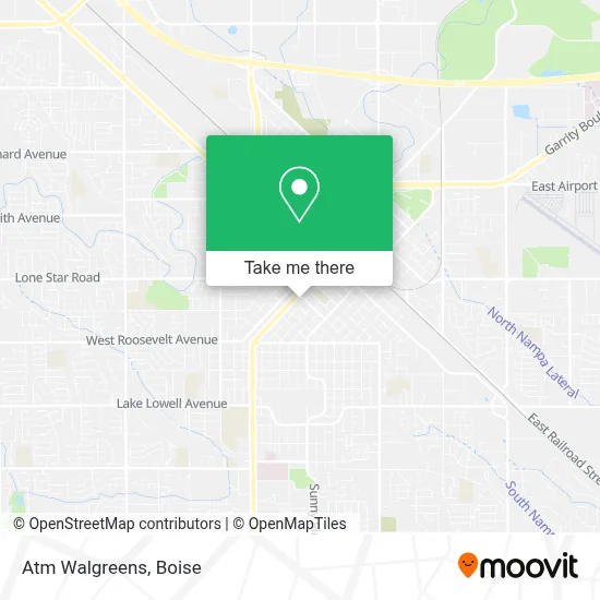 Atm Walgreens map
