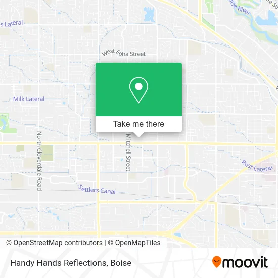 Handy Hands Reflections map