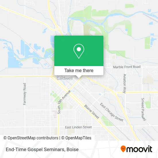 End-Time Gospel Seminars map