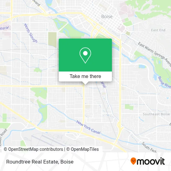 Roundtree Real Estate map