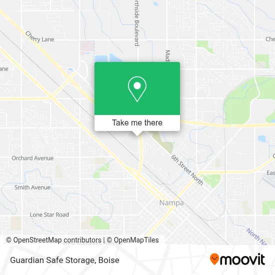 Guardian Safe Storage map