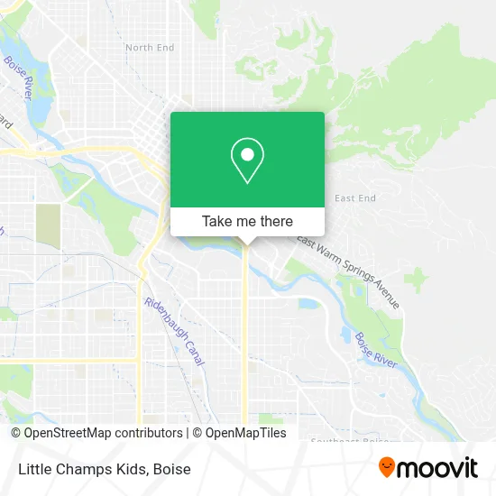 Little Champs Kids map