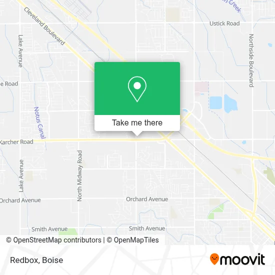 Redbox map