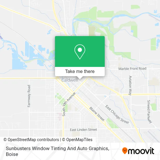 Sunbusters Window Tinting And Auto Graphics map