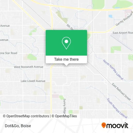 Dot&Go map