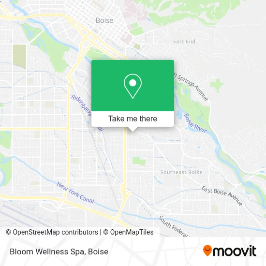 Bloom Wellness Spa map