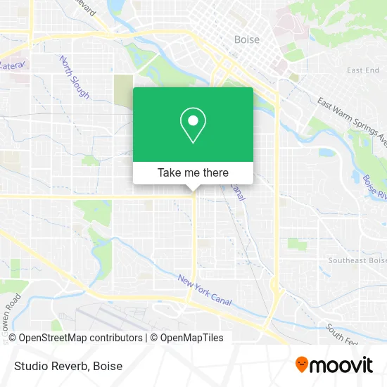Studio Reverb map
