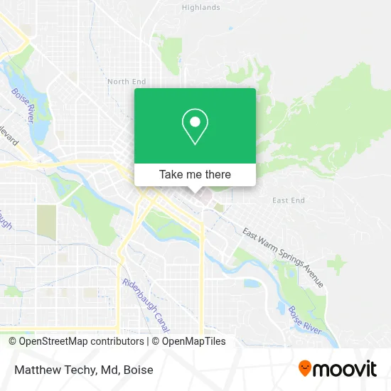 Matthew Techy, Md map