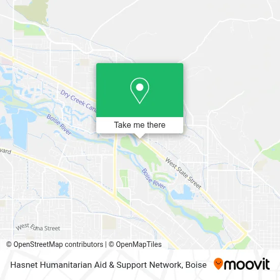 Hasnet Humanitarian Aid & Support Network map