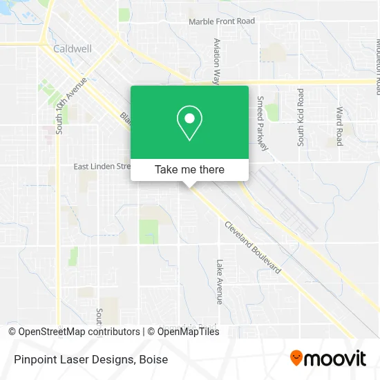 Pinpoint Laser Designs map