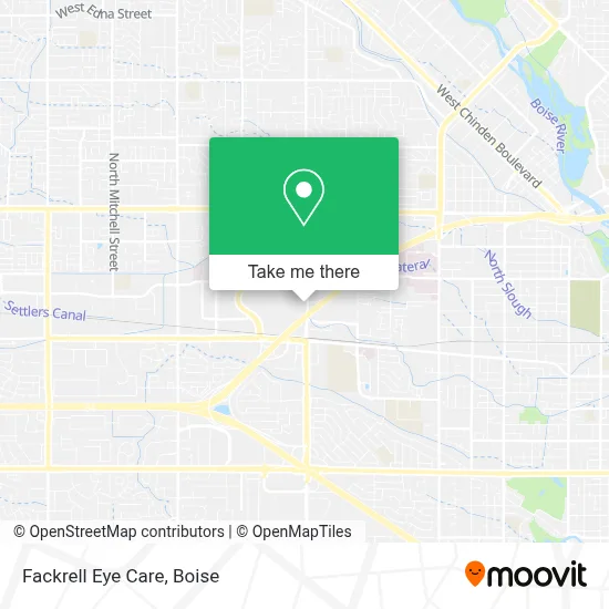 Fackrell Eye Care map