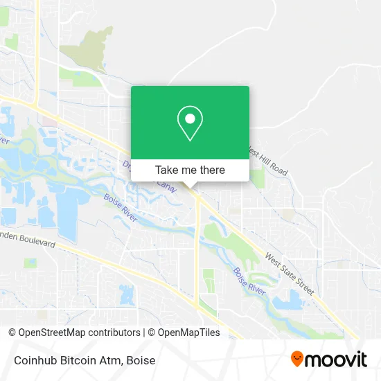 Coinhub Bitcoin Atm map