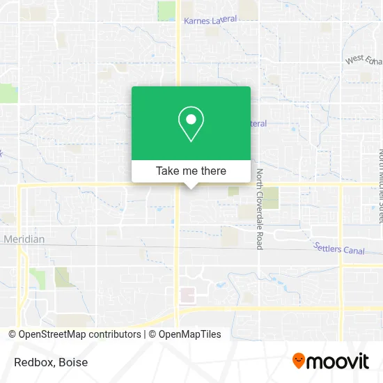 Redbox map