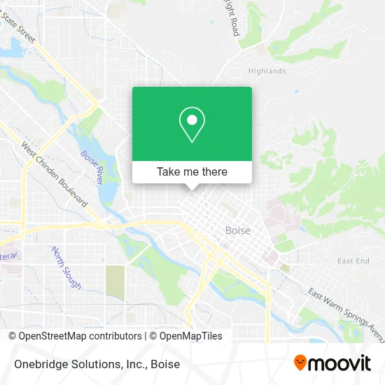 Onebridge Solutions, Inc. map