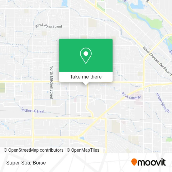 Super Spa map