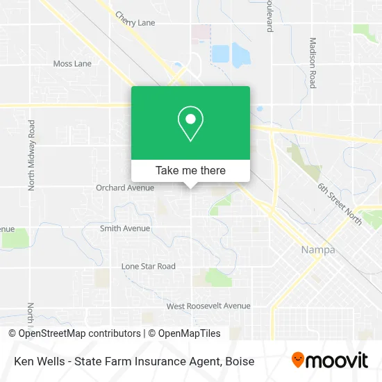 Ken Wells - State Farm Insurance Agent map