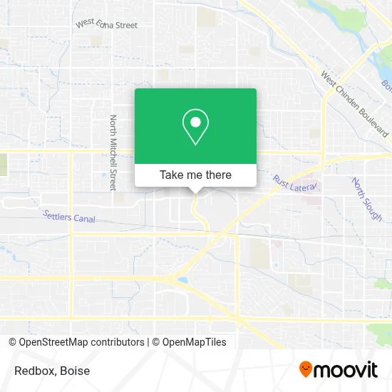Redbox map