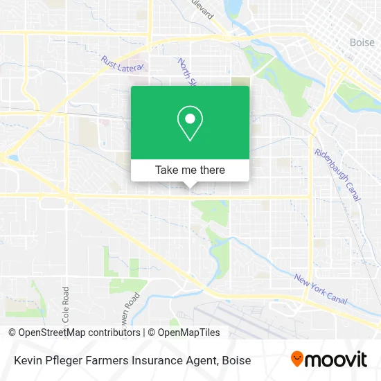 Kevin Pfleger Farmers Insurance Agent map