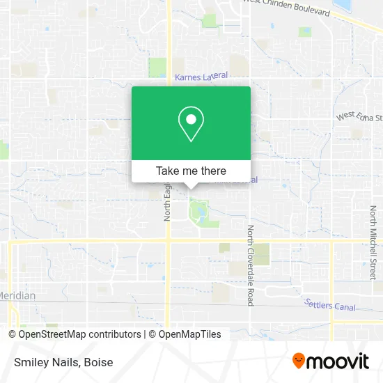Smiley Nails map