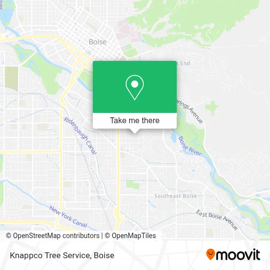 Knappco Tree Service map