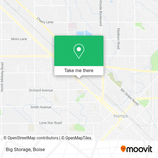 Big Storage map