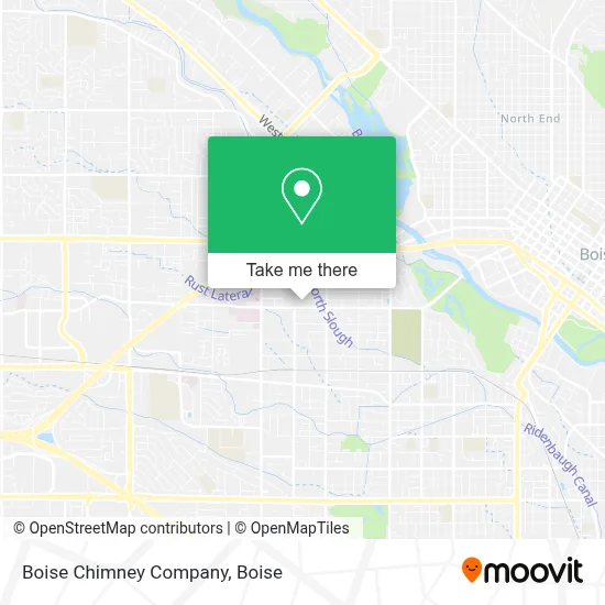Boise Chimney Company map