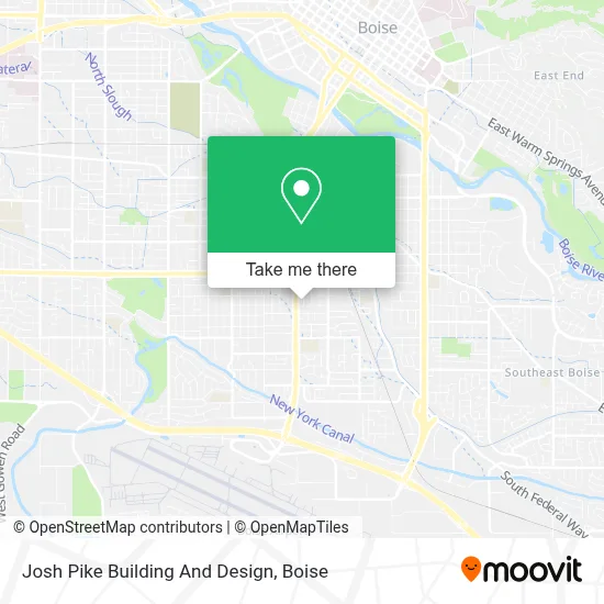 Josh Pike Building And Design map