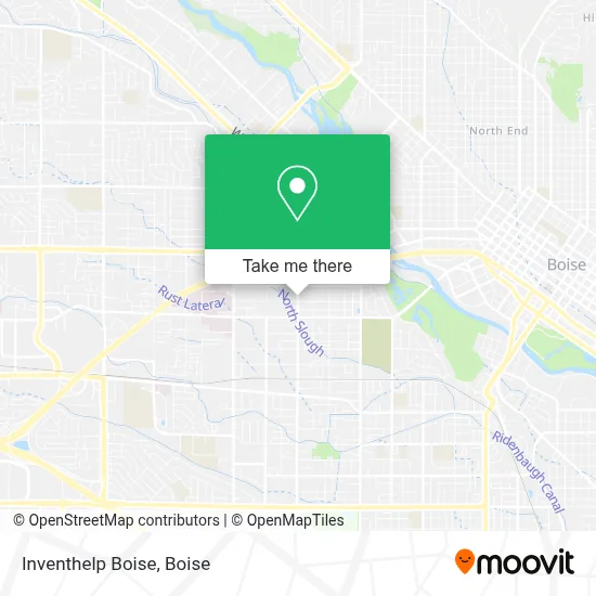 Inventhelp Boise map