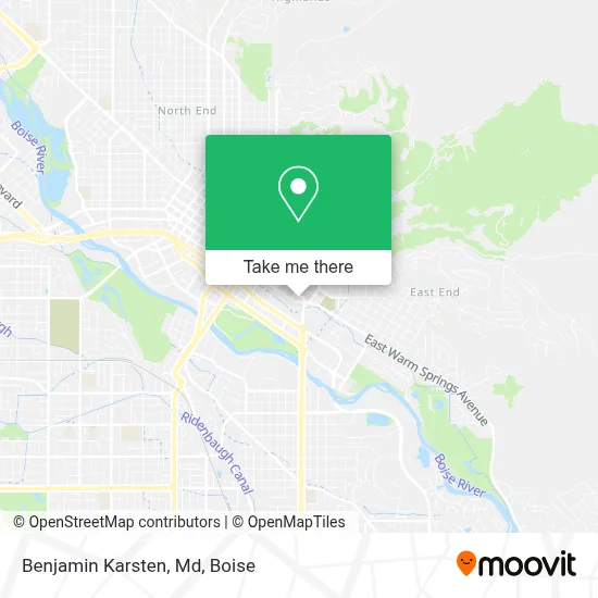 Benjamin Karsten, Md map