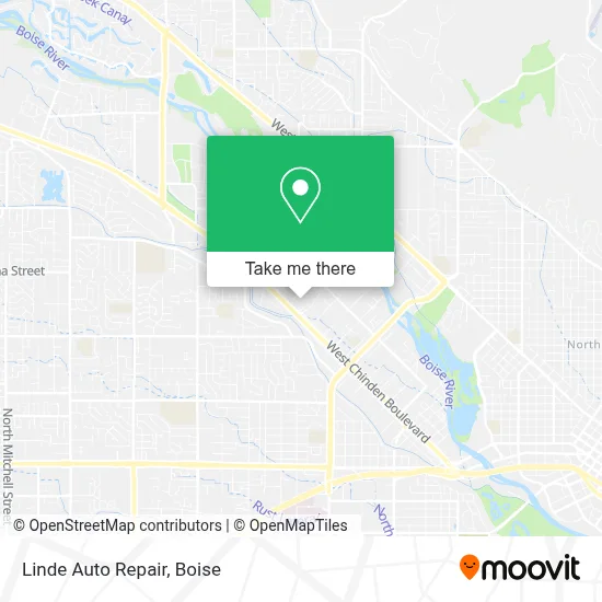 Linde Auto Repair map