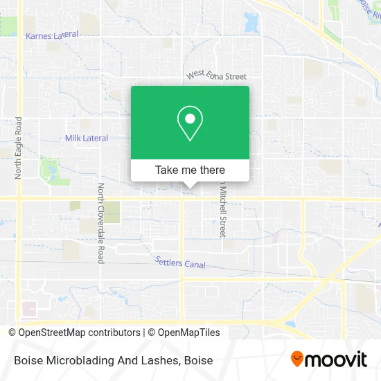 Boise Microblading And Lashes map