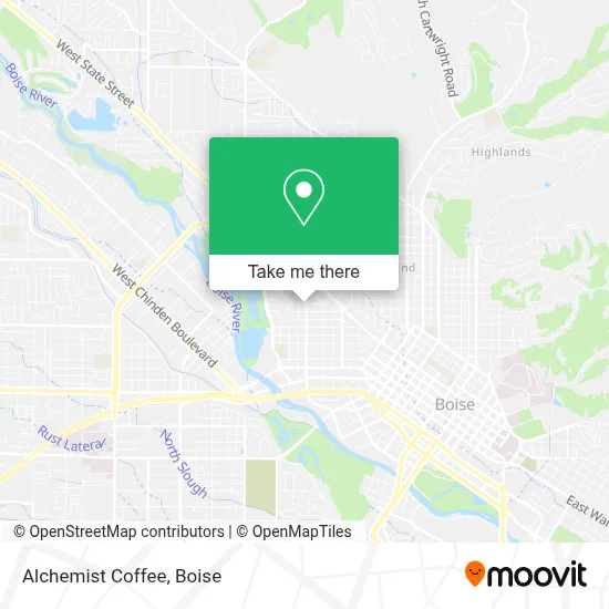 Alchemist Coffee map
