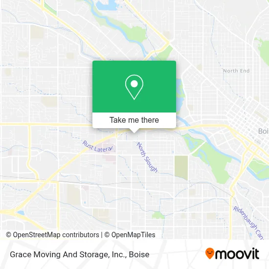 Grace Moving And Storage, Inc. map