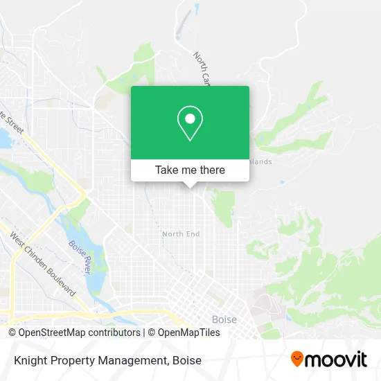Knight Property Management map