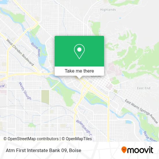 Atm First Interstate Bank 09 map
