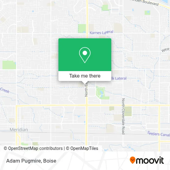 Adam Pugmire map
